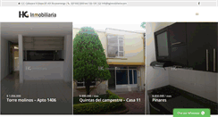 Desktop Screenshot of hginmobiliaria.com