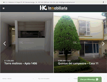 Tablet Screenshot of hginmobiliaria.com